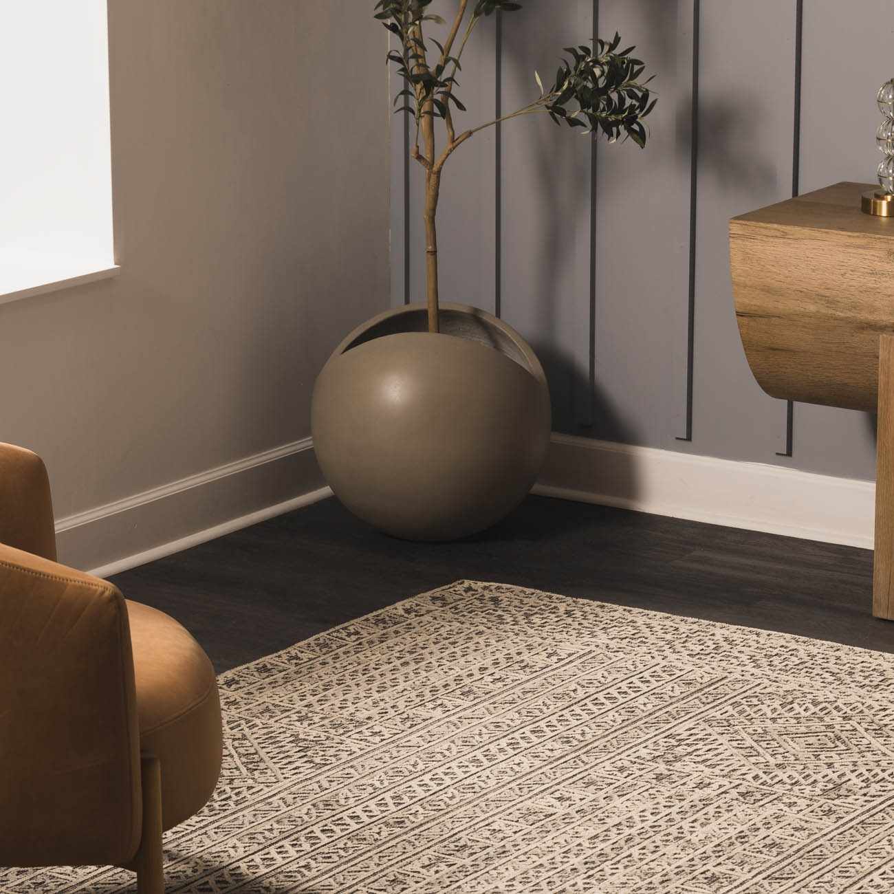 Nairne Textured Wool Rug Area Rug - Clearance-0